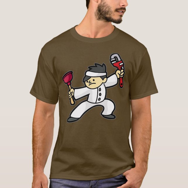 Rörning av Ninja-rörets växellåda T Shirt (Framsida)