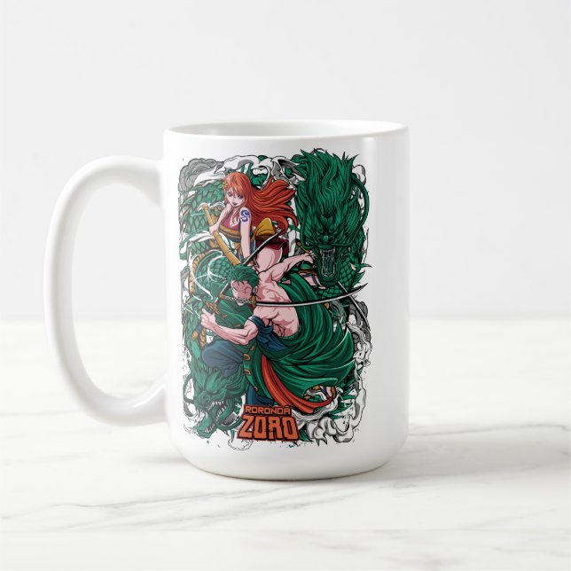 Roronoa Zoro Kaffemugg (Vänster)
