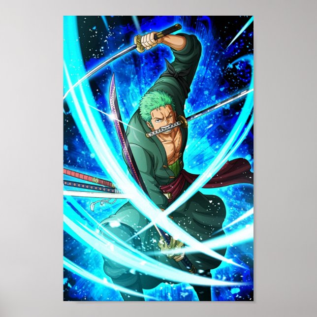 Roronoa Zoro one biet Poster (Framsidan)