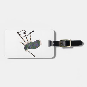 Rörpipor av ogenomskinlig rödspätta bagagebricka