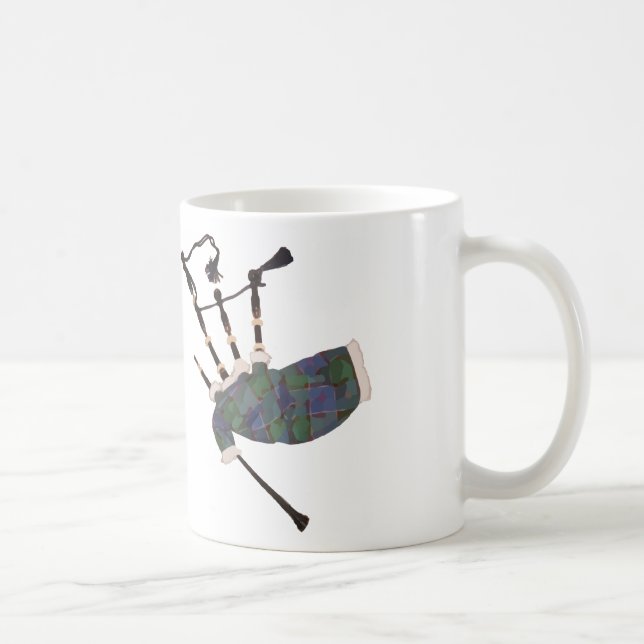 Rörpipor av ogenomskinlig rödspätta kaffemugg (Höger)