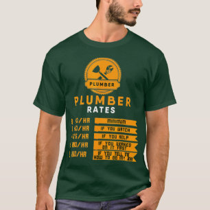 Rörplantor för rörmokertimmars frekvens t shirt