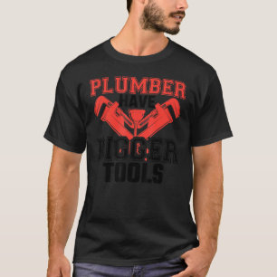 Rörplantor har större Verktyg-rörmokare Fu T Shirt