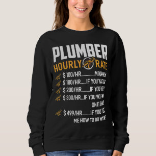 Rörrörets Handyman för rörmokare, timtaxering T Shirt
