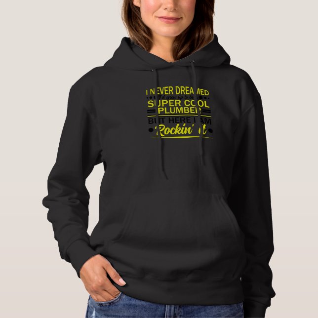 Rörrörets rörmokare drömde aldrig om, men Roc T Shirt (Framsida)