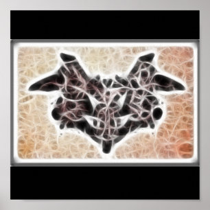 Rors en Fractalaffisch Poster