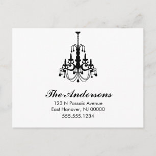 Rörs meddelanden för svartvit ljuskrona