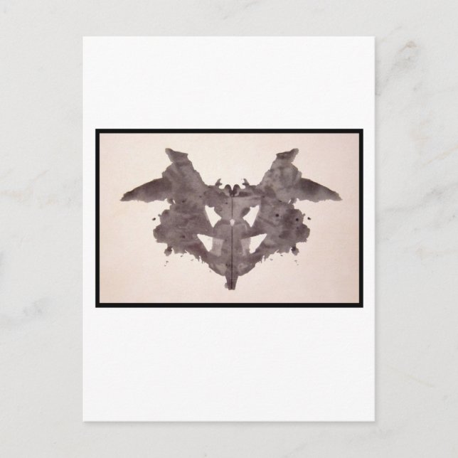 Rorschach Bläckplats 1.0 Vykort (Framsida)