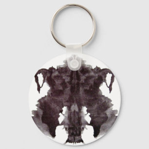 Rorschach Blot 4 Nyckelring