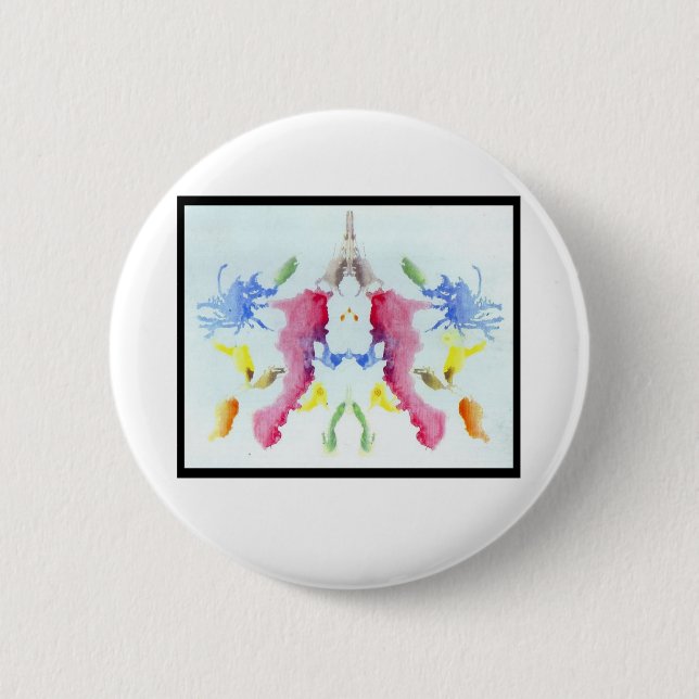 Rorschach Inkblot 10,0 Knapp (Framsida)