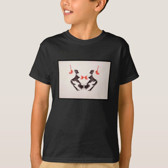Rorschach Inkblot 3.0 Tee Shirt (Framsida)