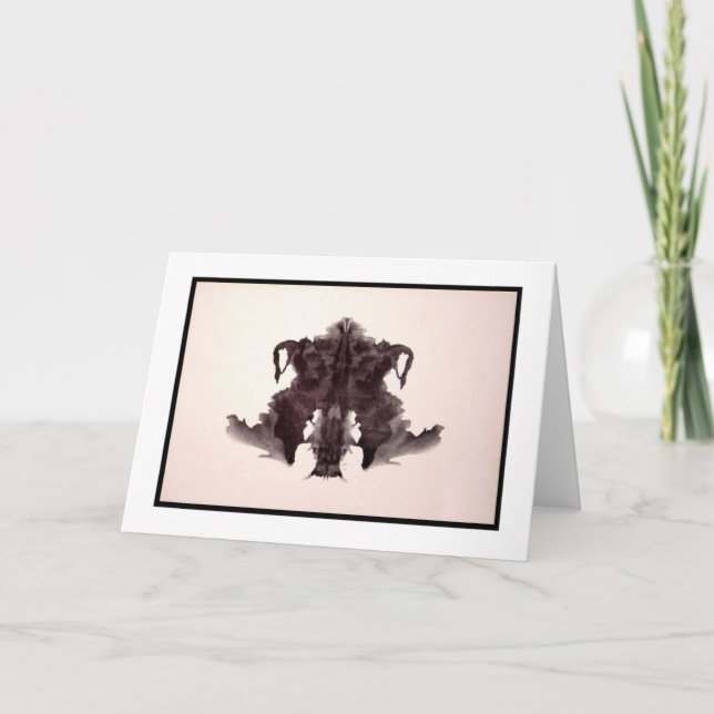 Rorschach Inkblot 4,0 Kort (Framsida)