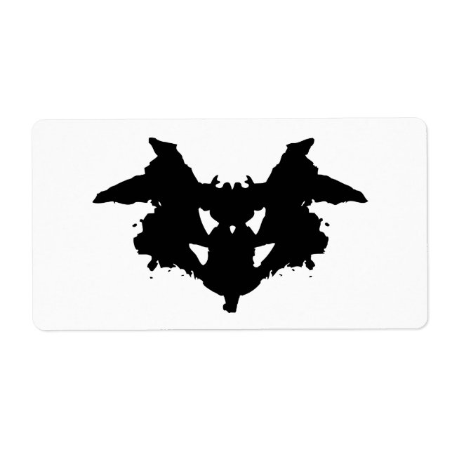 Rorschach Inkblot Fraktsedel (Framsidan)