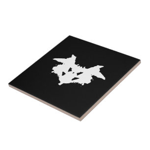 Rorschach Inkblot Kakelplatta