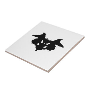 Rorschach Inkblot Kakelplatta