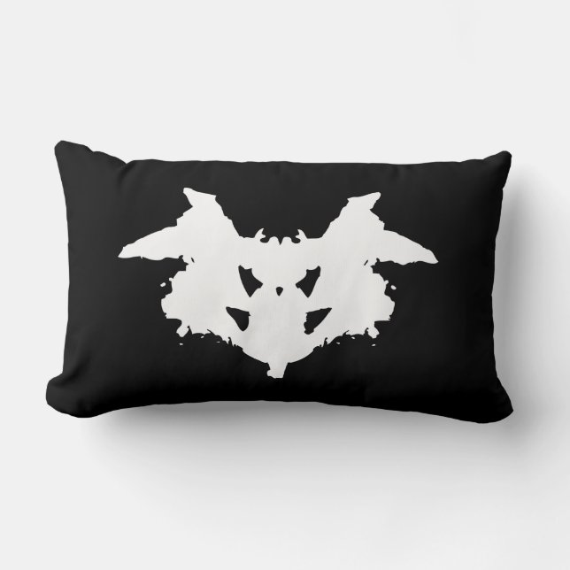 Rorschach Inkblot Lumbarkudde (Framsida)