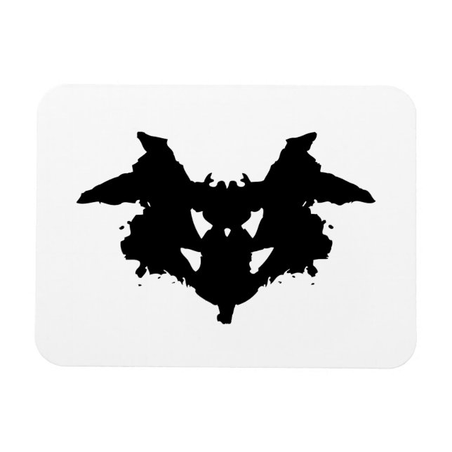 Rorschach Inkblot Magnet (Horisontell)
