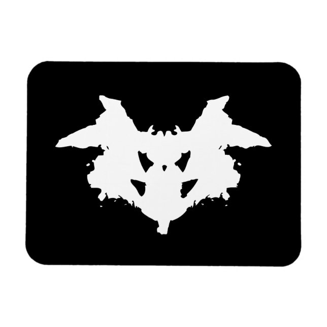 Rorschach Inkblot Magnet (Horisontell)