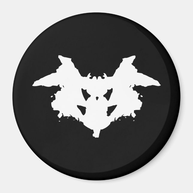 Rorschach Inkblot Magnet (Framsidan)