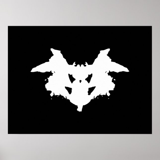 Rorschach Inkblot Poster (Framsidan)