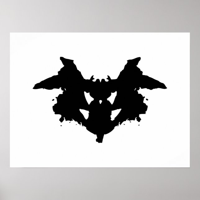Rorschach Inkblot Poster (Framsidan)