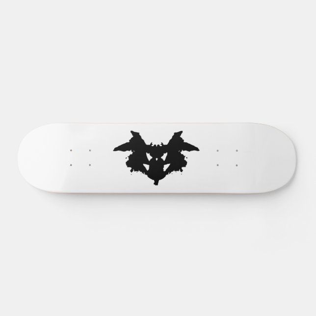 Rorschach Inkblot Skateboard Bräda 20 Cm (Horz)