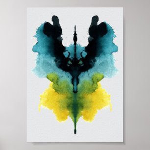Rorschach Inkblot Test. Kalla mig inte Crazy Poster