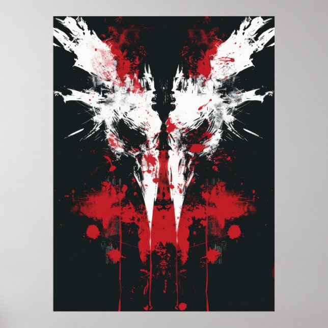 Rorschach Inkblot Test Poster (Framsidan)