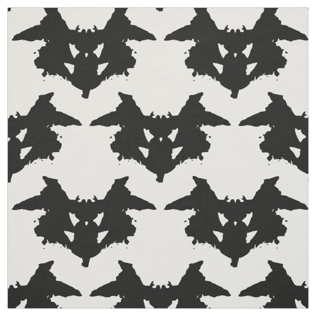 Rorschach Inkblot Tyg (Provkarta)