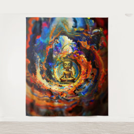 Rorschach style Buddha 80x60 001