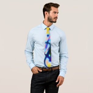 Rorschach Test Necktie Slips