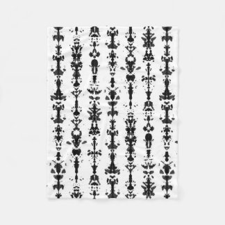 Rorschach testar fleecefilt