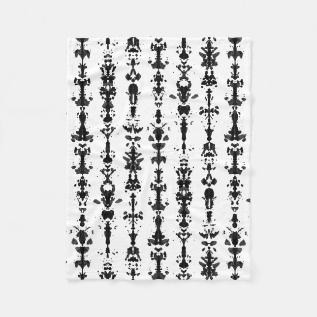 Rorschach testar fleecefilt (Framsidan)