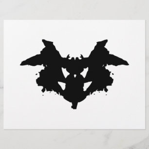 Rorschachbläckplumptest Reklamblad
