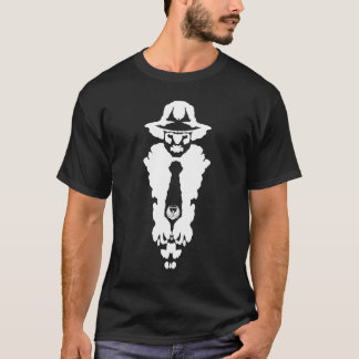 Rorshach tecken (w/b) tee