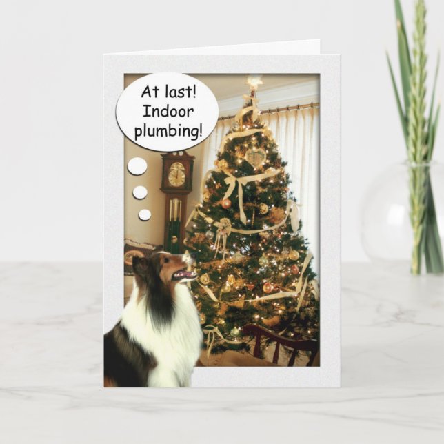 Rörsystem inomhus helgkort (Framsida)