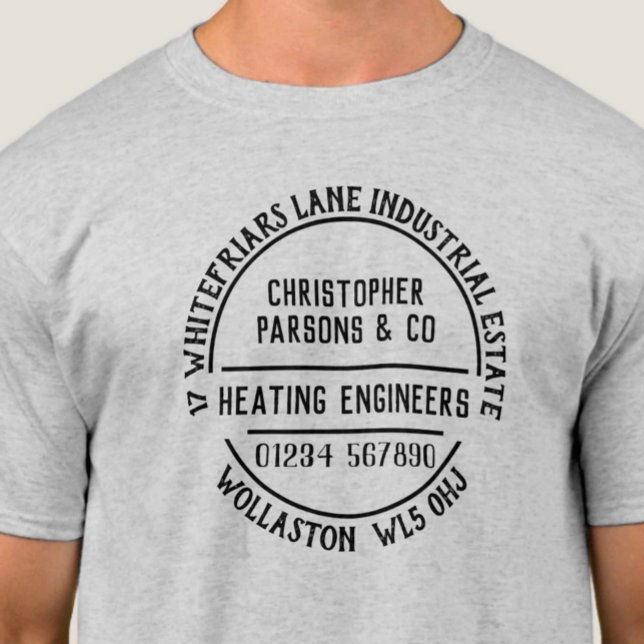 Rörsystem och uppvärmning av Ingenjör T-Shirt (Skapare uppladdad)
