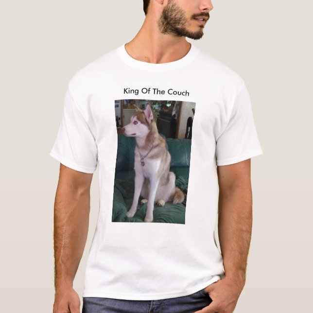Rory hund, kung av soffan t shirt (Framsida)