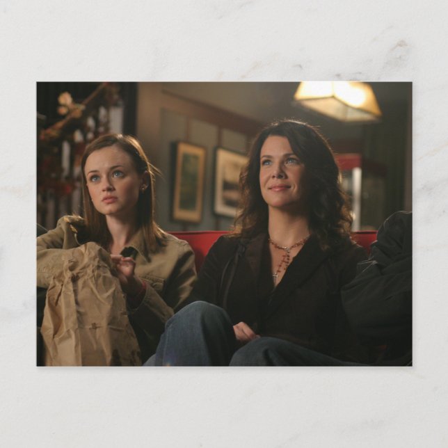 Rory & Lorelai Titta på film Vykort (Framsida)