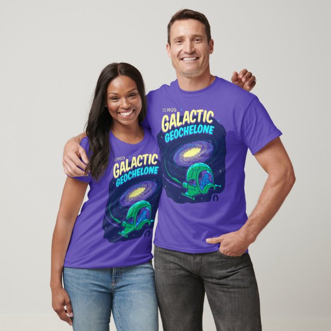 ROS 2 Galactic Geochelone T Shirt (Unisex)