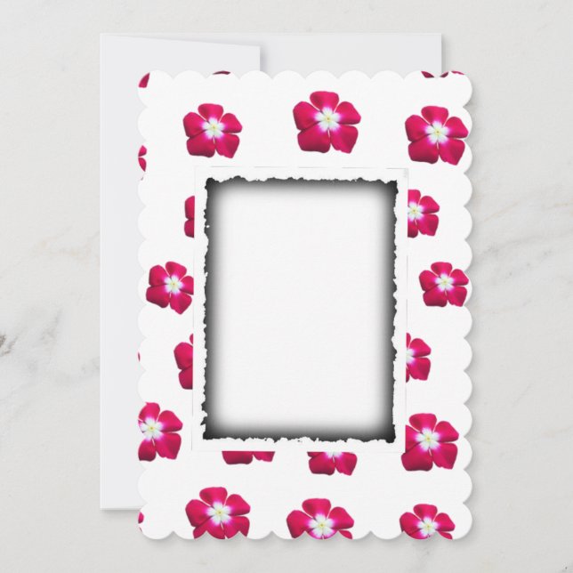 Ros blommig design  (Framsida)