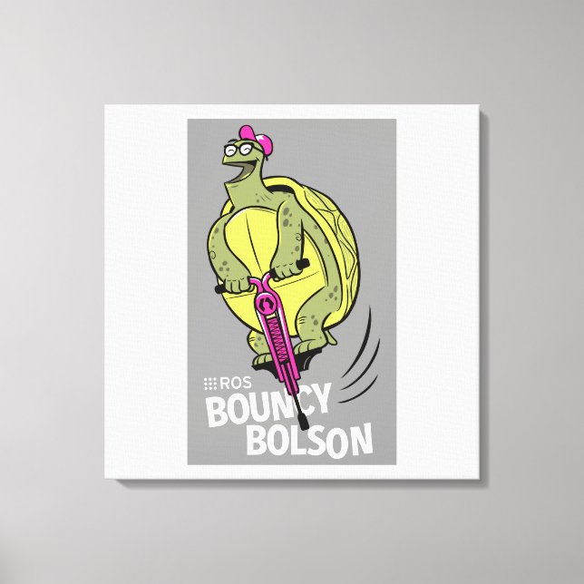 ROS Bouncy Bolson on Wrapped Canvas (Framsida)