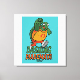 ROS Dash Diademata på Wrapped Canvas