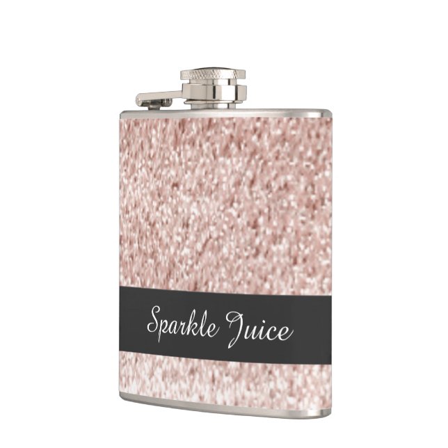 Ros Fals Glitter Gnista Juice Fickplunta (Vänster)