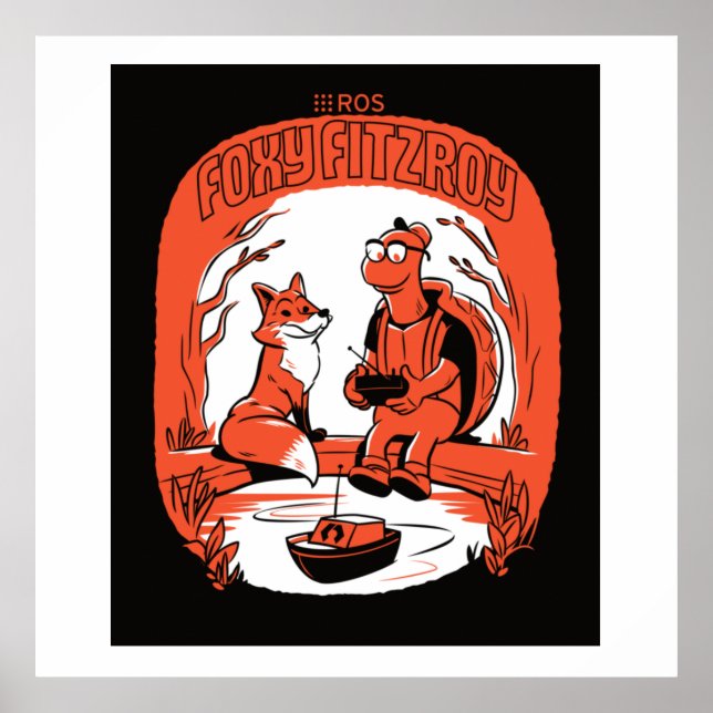 ROS Foxy Fitzroy Release Poster (Framsidan)