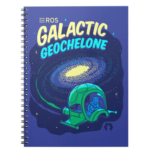 ROS Galactic Geochelone Anteckningsbok (Framsidan)