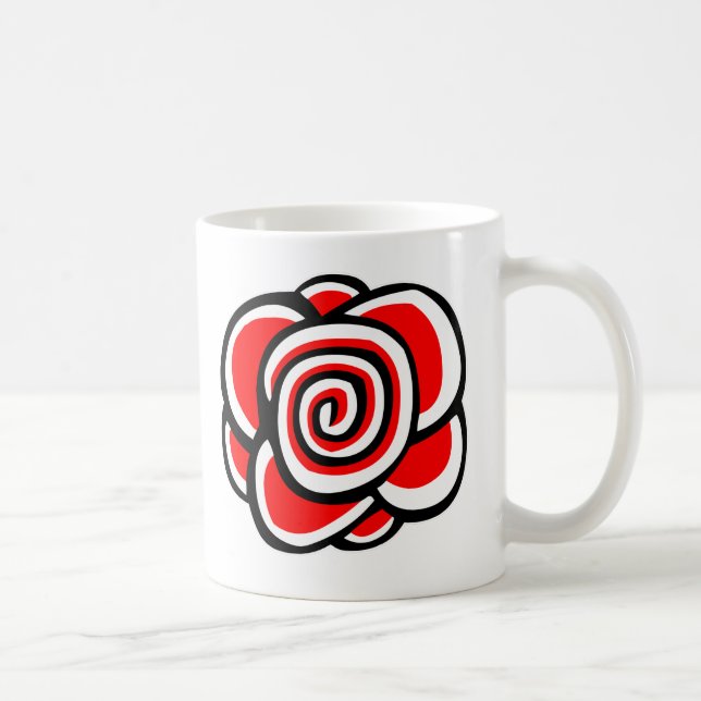 Ros Kaffemugg (Höger)