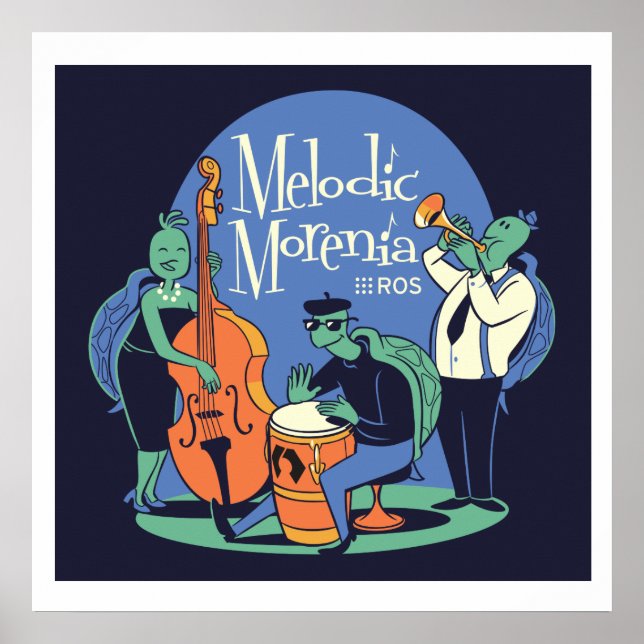ROS Melodic Morenia Release Poster (Framsidan)