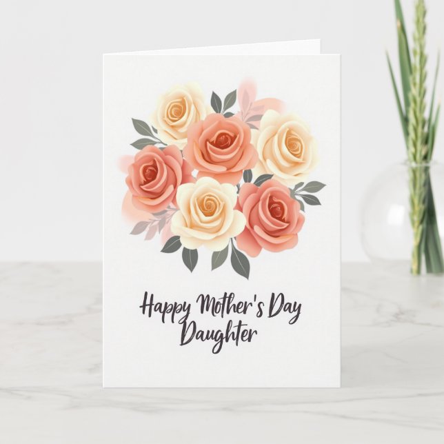 Ros Mors Dag Dotter Kort (Framsida)