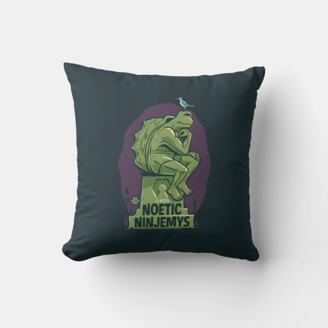 ROS Noetic Ninjemys Kudde (Framsida)